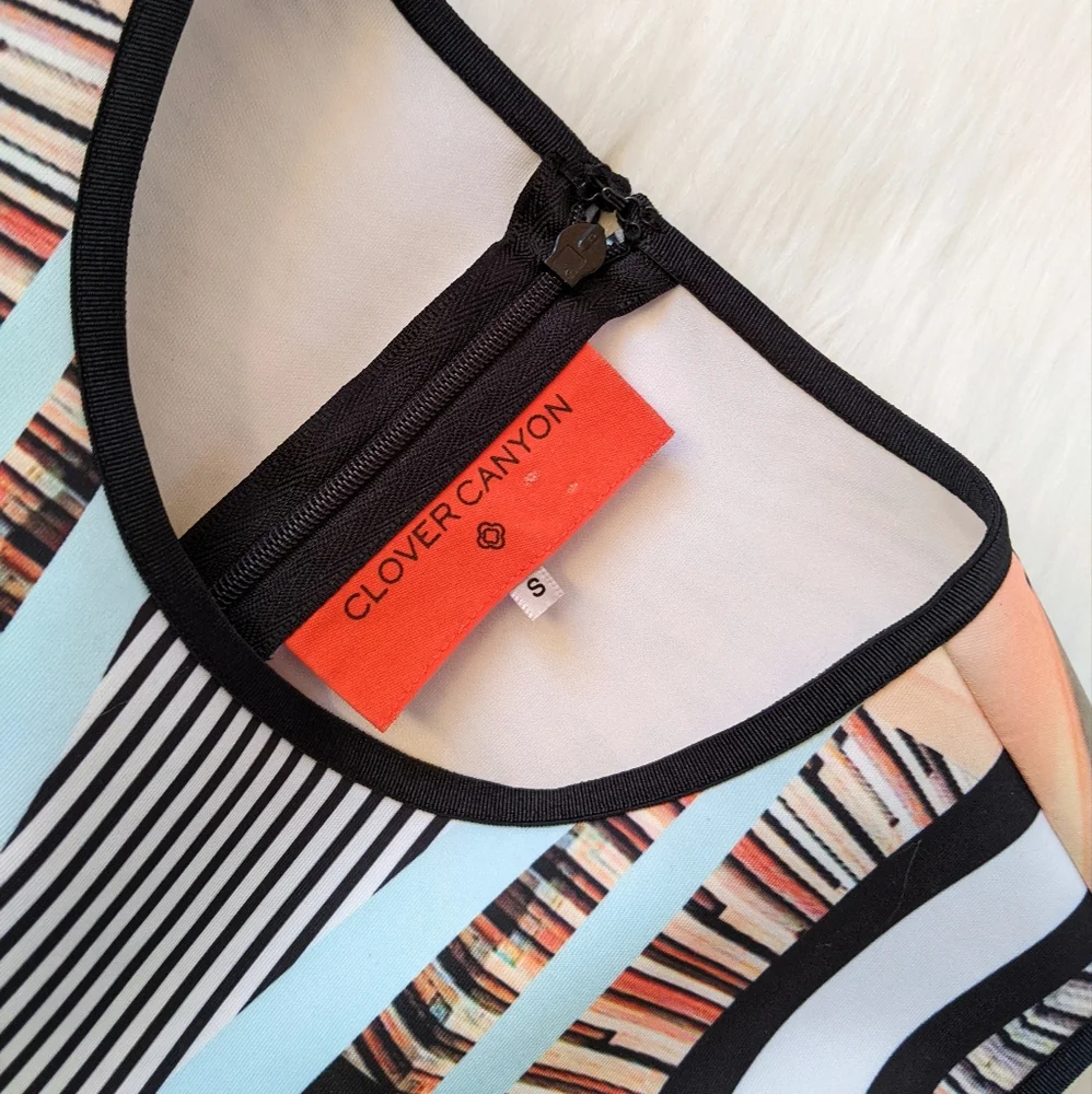 Clover Canyon Desert Home Neoprene Dress | S - Picture 3 of 16